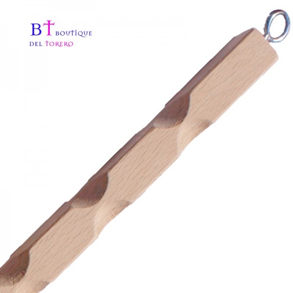 Estaquillador madera de haya muleta 55 cm