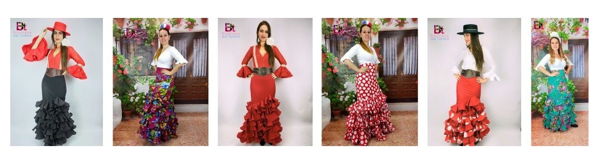 Faldas de flamenca